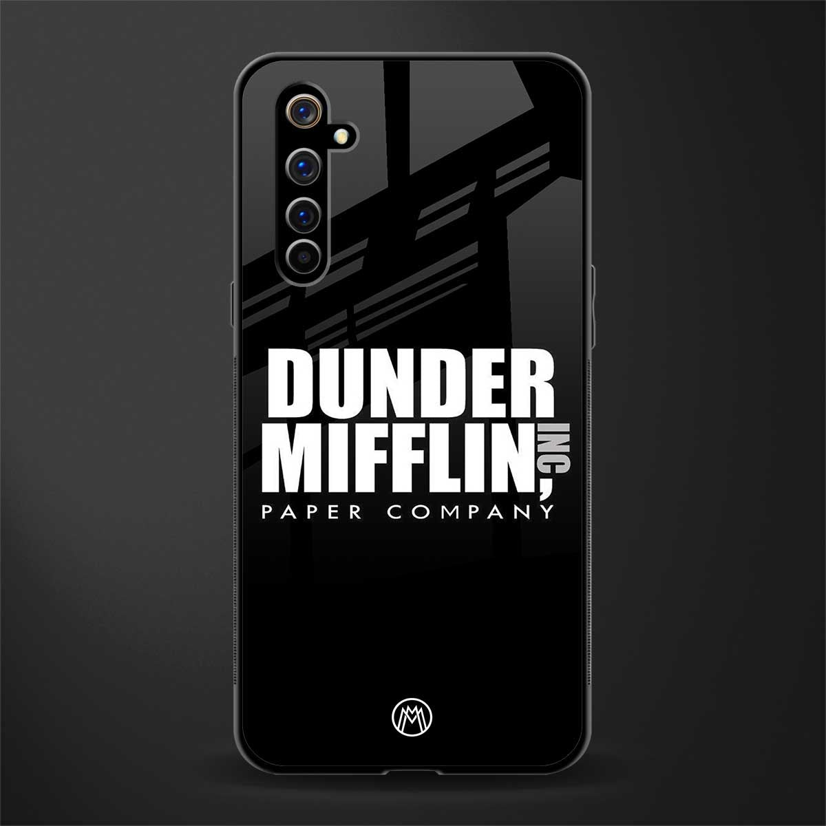 dunder mifflin glass case for realme x50 pro image