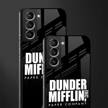 dunder mifflin glass case for samsung galaxy s21 plus image-2