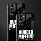 dunder mifflin glass case for samsung galaxy s21 image-2