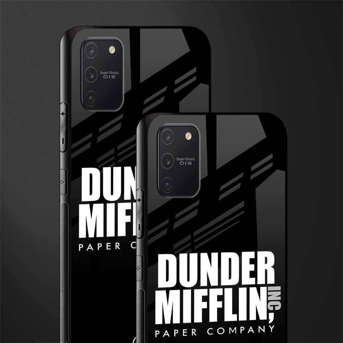 dunder mifflin glass case for samsung galaxy a91 image-2