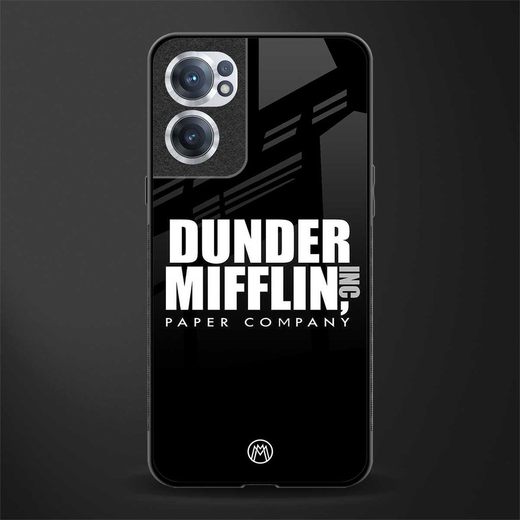 dunder mifflin glass case for oneplus nord ce 2 5g image