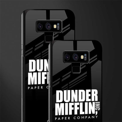 dunder mifflin glass case for samsung galaxy note 9 image-2