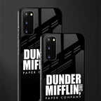 dunder mifflin glass case for samsung galaxy s20 image-2