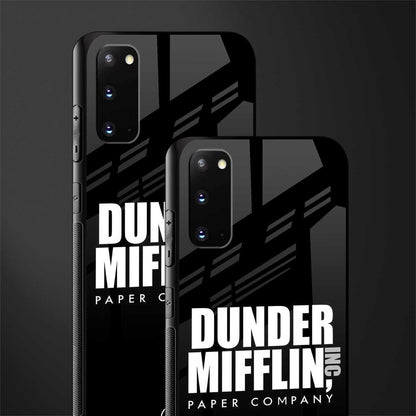 dunder mifflin glass case for samsung galaxy s20 image-2