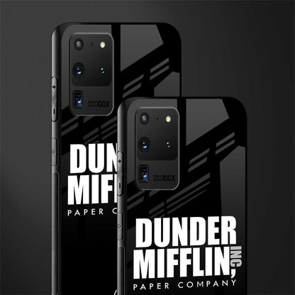 dunder mifflin glass case for samsung galaxy s20 ultra image-2