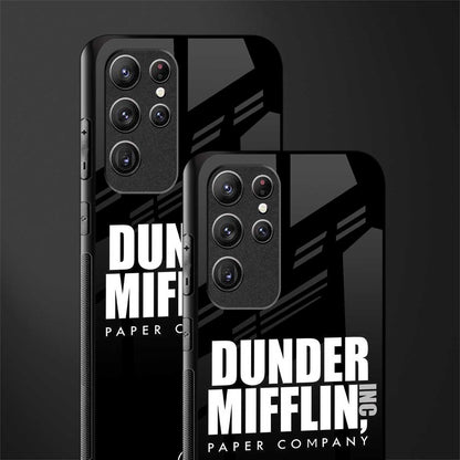 dunder mifflin glass case for samsung galaxy s22 ultra 5g image-2