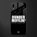 dunder mifflin glass case for vivo v11 pro image