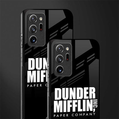 dunder mifflin glass case for samsung galaxy note 20 ultra 5g image-2