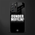 dunder mifflin glass case for samsung galaxy note 20 ultra 5g image