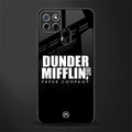dunder mifflin glass case for realme narzo 30a image