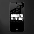 dunder mifflin glass case for redmi 9 prime image