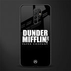 dunder mifflin glass case for redmi 9 prime image