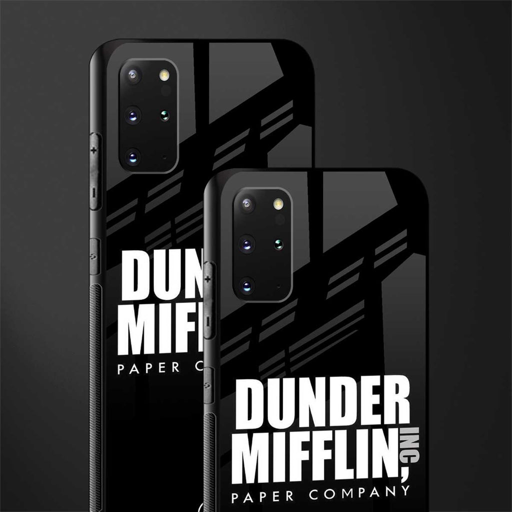 dunder mifflin glass case for samsung galaxy s20 plus image-2