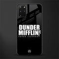 dunder mifflin glass case for samsung galaxy s20 plus image