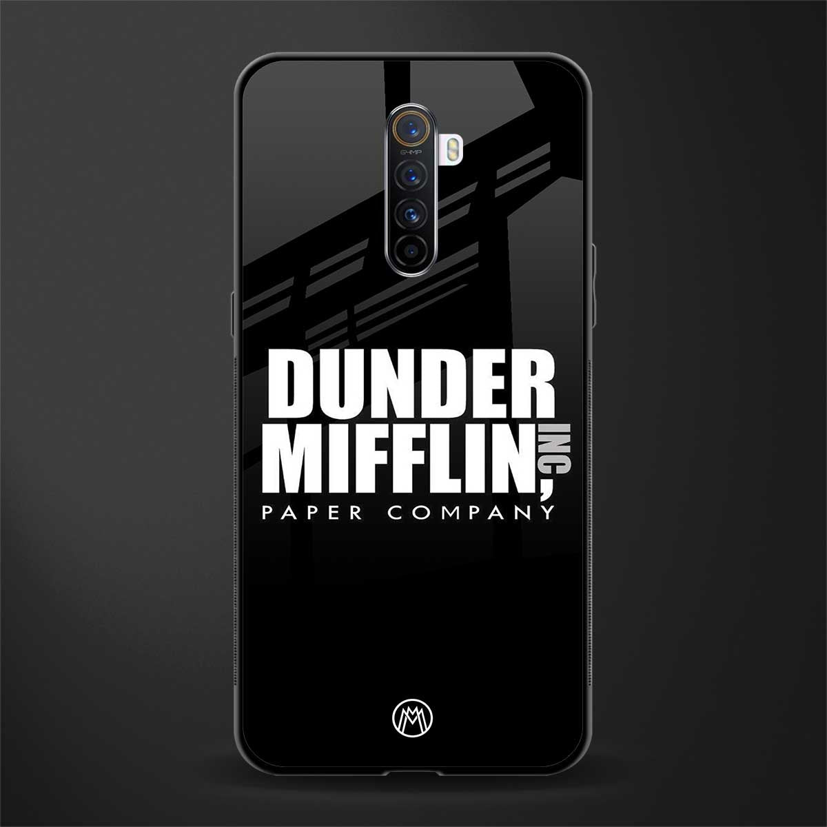 dunder mifflin glass case for realme x2 pro image