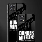 dunder mifflin glass case for oppo a15s image-2