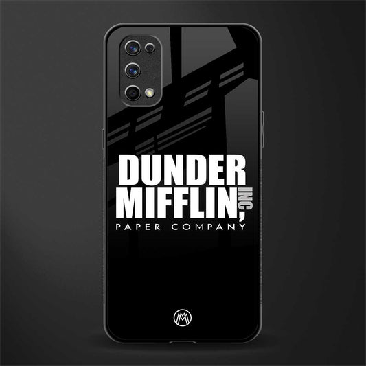 dunder mifflin glass case for realme 7 pro image