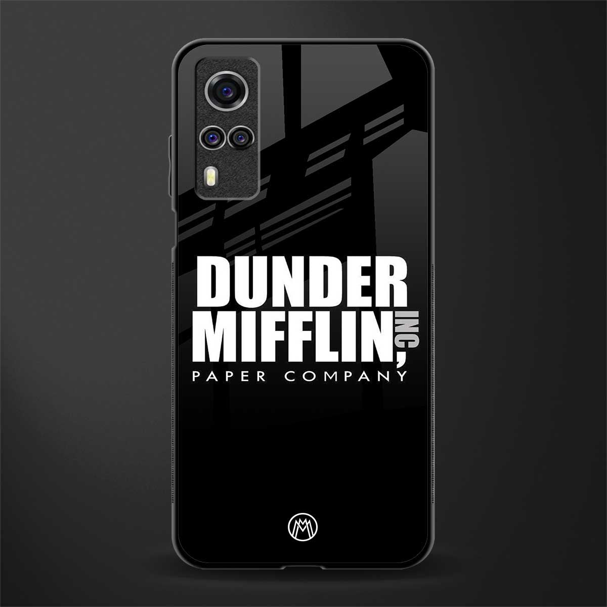 dunder mifflin glass case for vivo y53s image