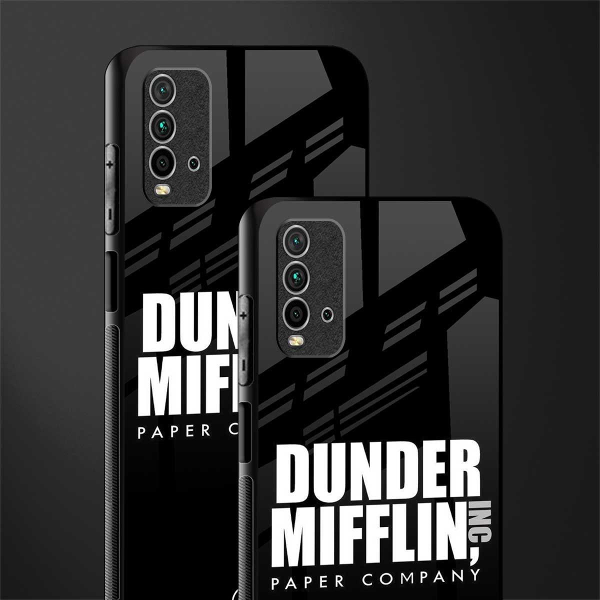 dunder mifflin glass case for redmi 9 power image-2