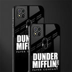 dunder mifflin glass case for redmi 9c image-2