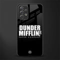 dunder mifflin glass case for samsung galaxy a52s 5g image