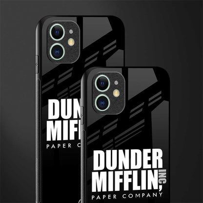 dunder mifflin glass case for iphone 11 image-2