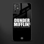 dunder mifflin glass case for oppo f19 pro plus image