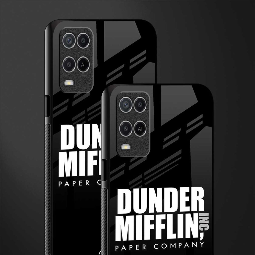 dunder mifflin glass case for oppo a54 image-2