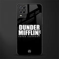 dunder mifflin glass case for oppo a54 image