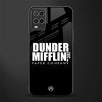 dunder mifflin glass case for oppo a54 image