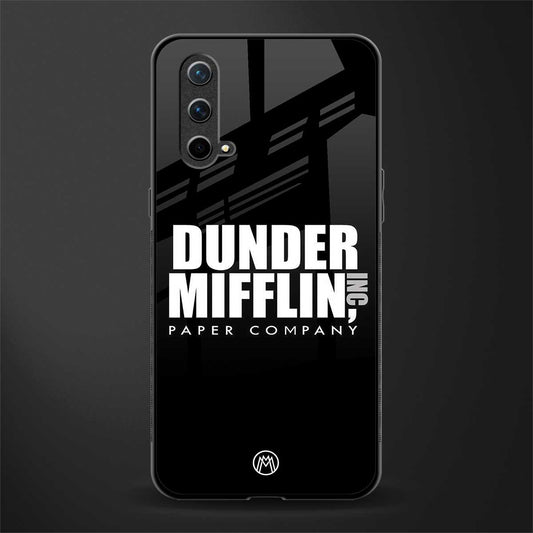 dunder mifflin glass case for oneplus nord ce 5g image