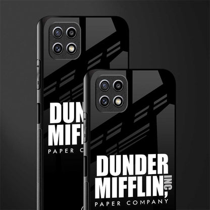 dunder mifflin glass case for samsung galaxy a22 5g image-2