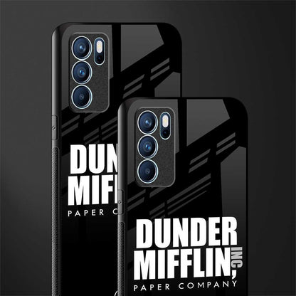 dunder mifflin glass case for oppo reno6 pro 5g image-2