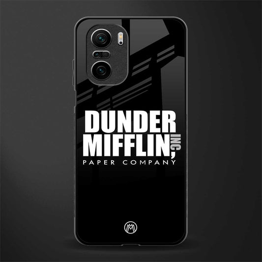 dunder mifflin glass case for mi 11x 5g image