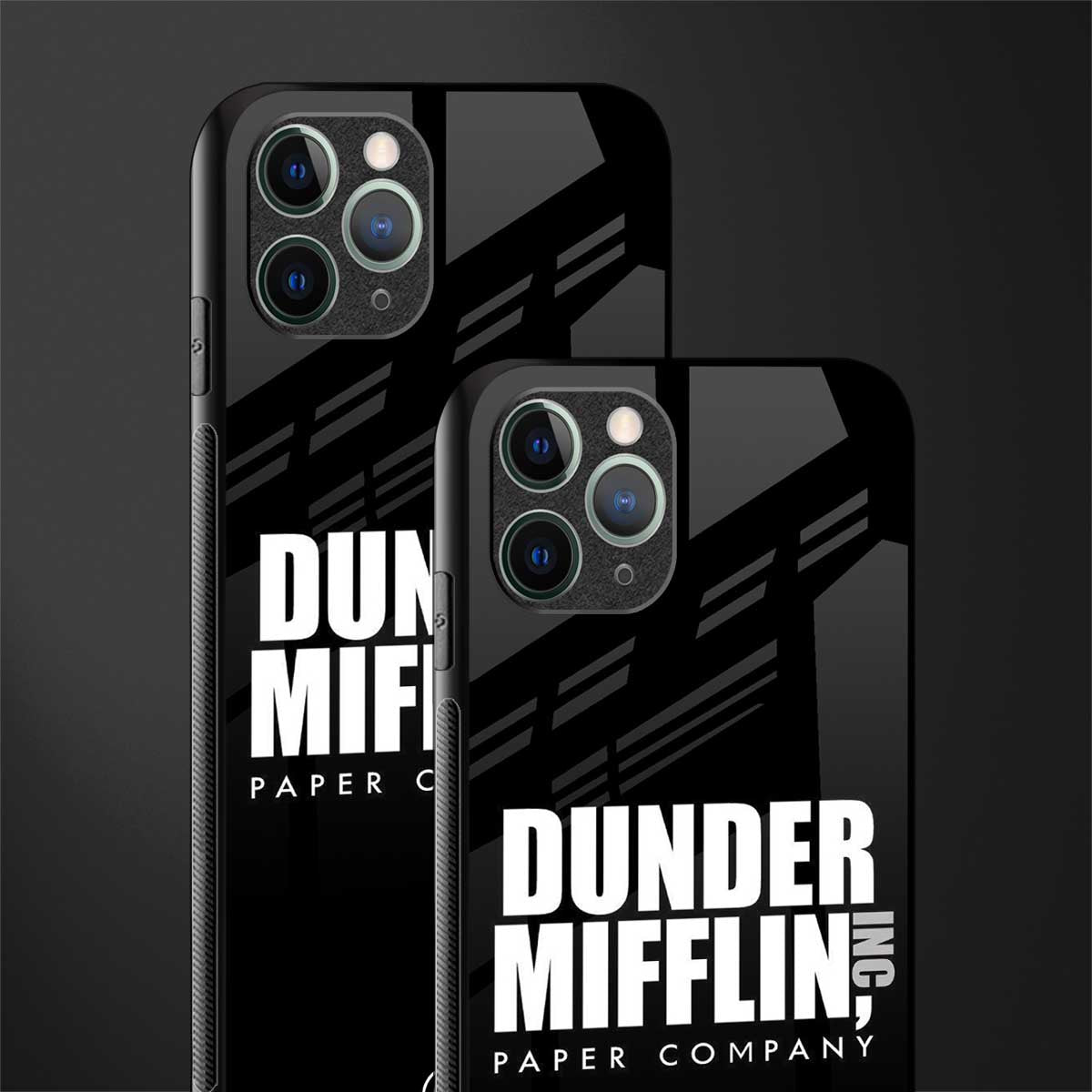 dunder mifflin glass case for iphone 11 pro max image-2