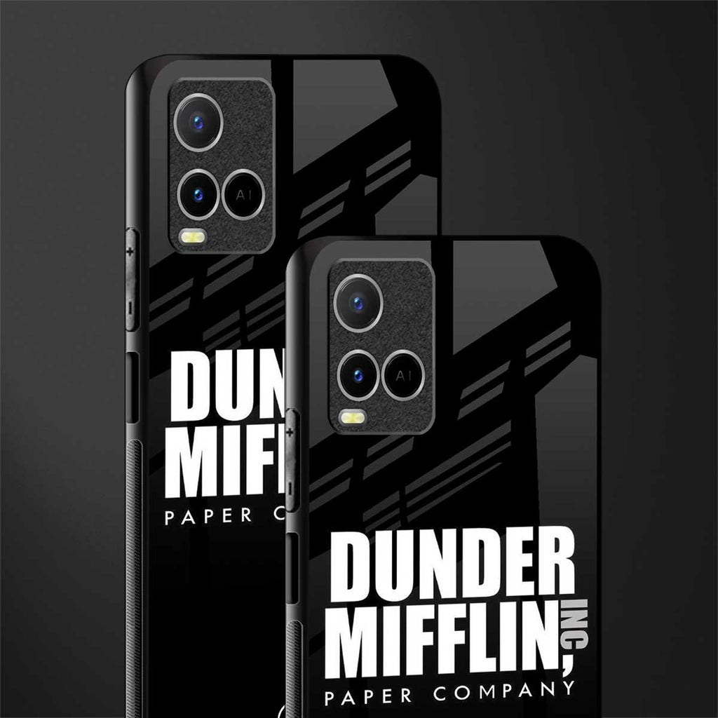 dunder mifflin glass case for vivo y21s image-2
