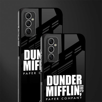 dunder mifflin glass case for samsung galaxy m52 5g image-2