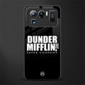 dunder mifflin glass case for mi 11 ultra 5g image
