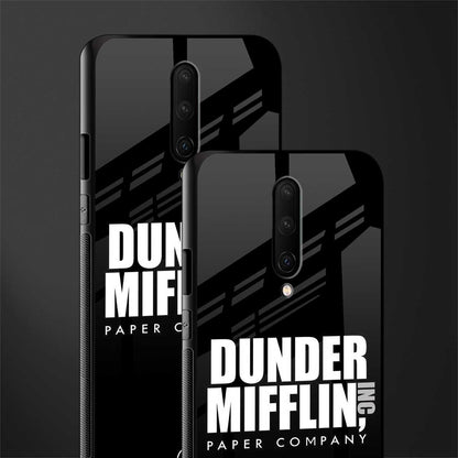 dunder mifflin glass case for oneplus 7 pro image-2