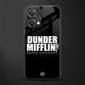 dunder mifflin back phone cover | glass case for oneplus nord ce 2 lite 5g
