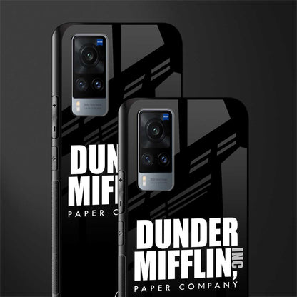 dunder mifflin glass case for vivo x60 image-2