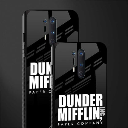 dunder mifflin glass case for oneplus 8 pro image-2