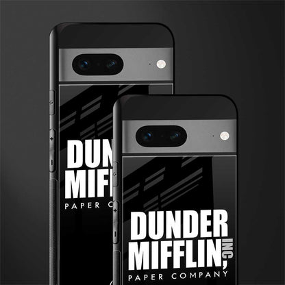 dunder mifflin back phone cover | glass case for google pixel 7