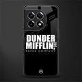 dunder mifflin back phone cover | glass case for oneplus 11r