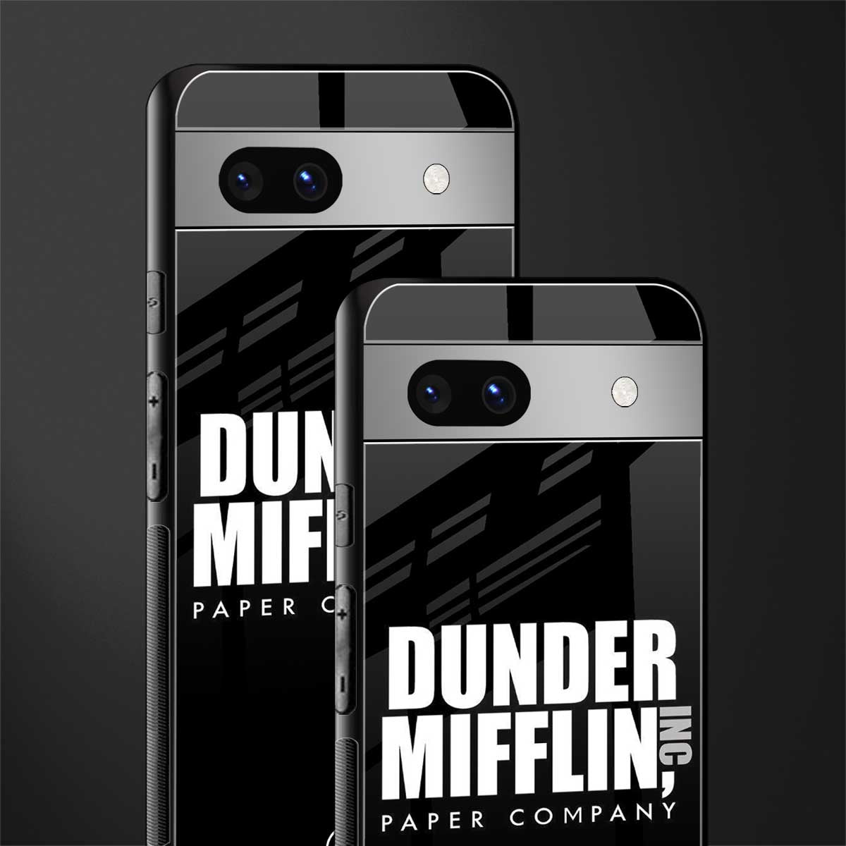 dunder mifflin back phone cover | glass case for Google Pixel 7A