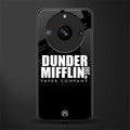 dunder mifflin back phone cover | glass case for realme 11 pro 5g