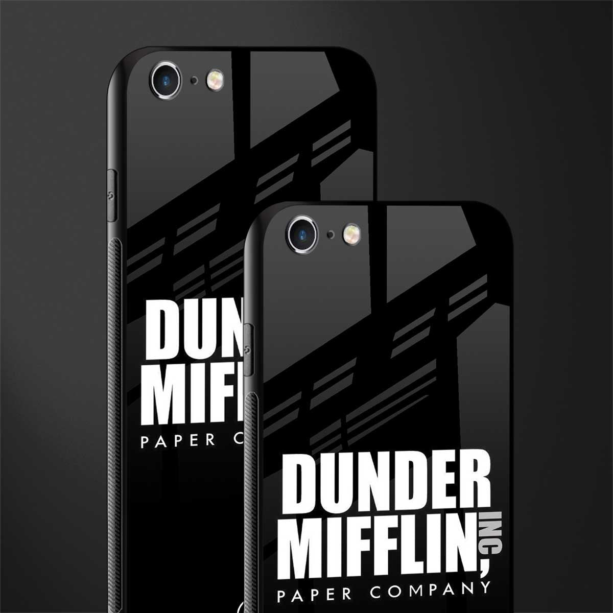 dunder mifflin glass case for iphone 6 plus image-2