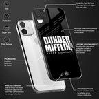 dunder mifflin glass case for redmi 9 power image-4
