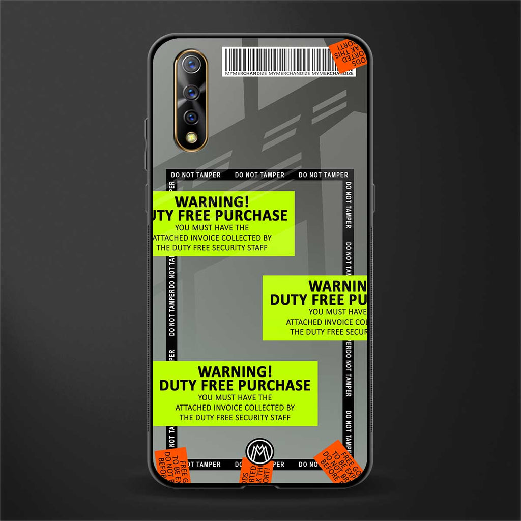 duty free purchase glass case for vivo s1 image