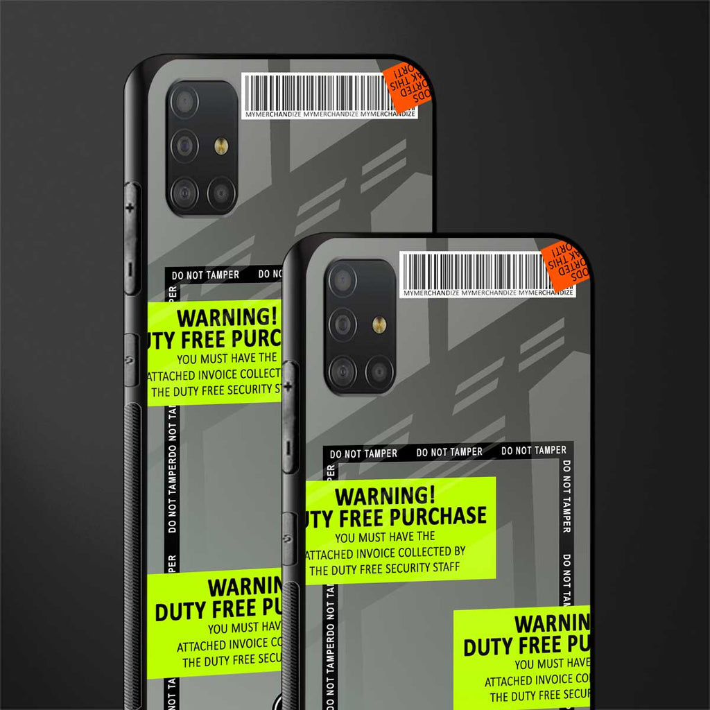 duty free purchase glass case for samsung galaxy a51 image-2